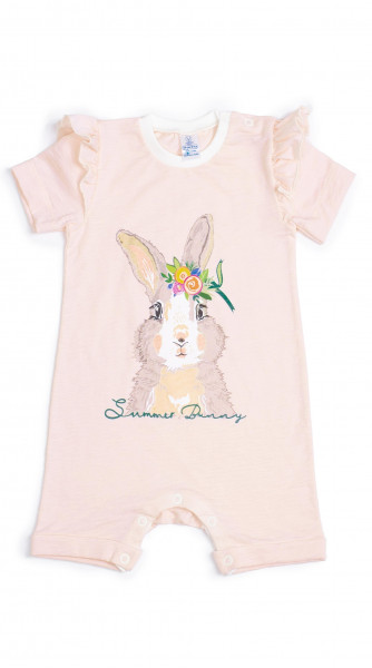 Песочник Верес Summer Bunny, на кнопках, хлопок, 3-18м